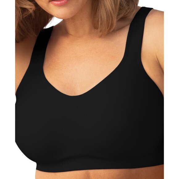 Truekind® Daily Comfort Wirefree Shaper Bra Black Sz 3XL   10022  NWOT - Picture 1 of 4